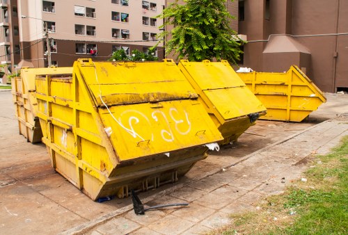 Residents utilizing waste removal services in Havering