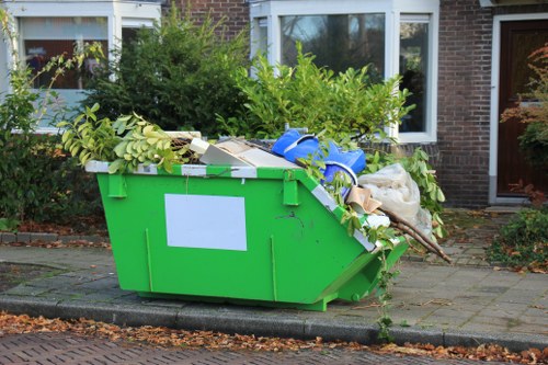 Community participating in waste recycling programs in Havering